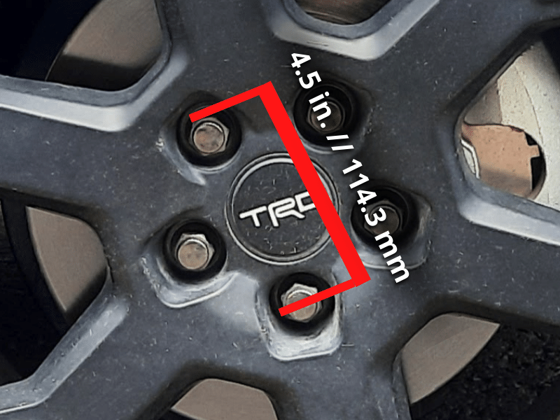 2024 rav 4 bolt pattern